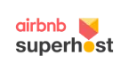 Distintivo oficial de Airbnb Superhost